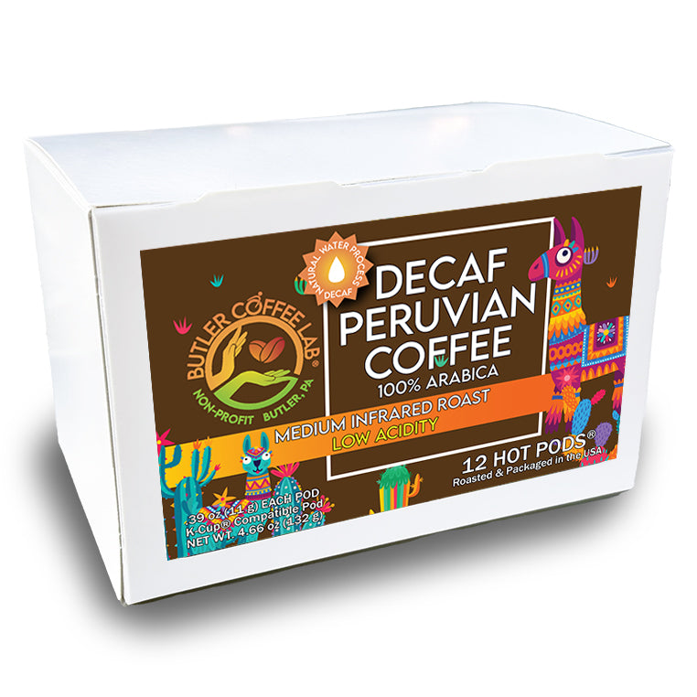 Decaf Peruvian Coffee - 12 Pod Box