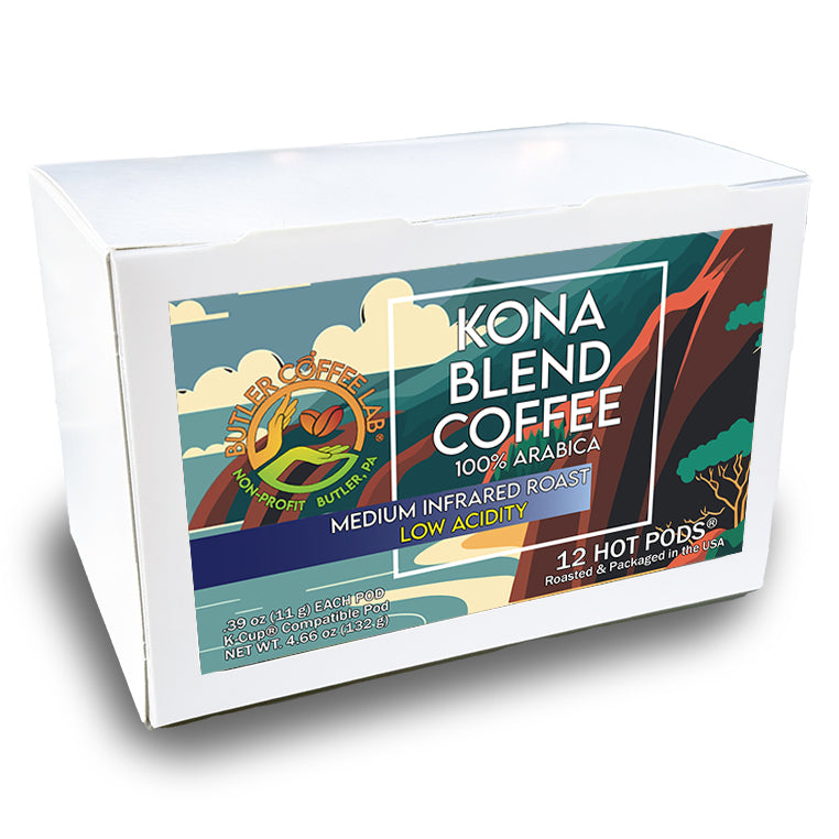 Kona Blend Coffee - 12 Pod Box