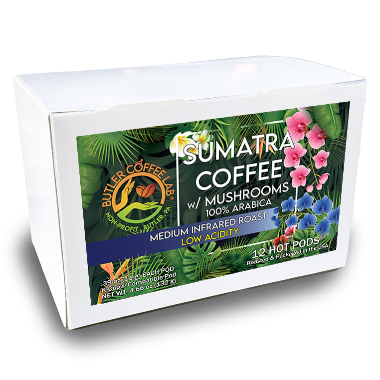 Sumatra Coffee w/Mushroom - 12 Pod Box