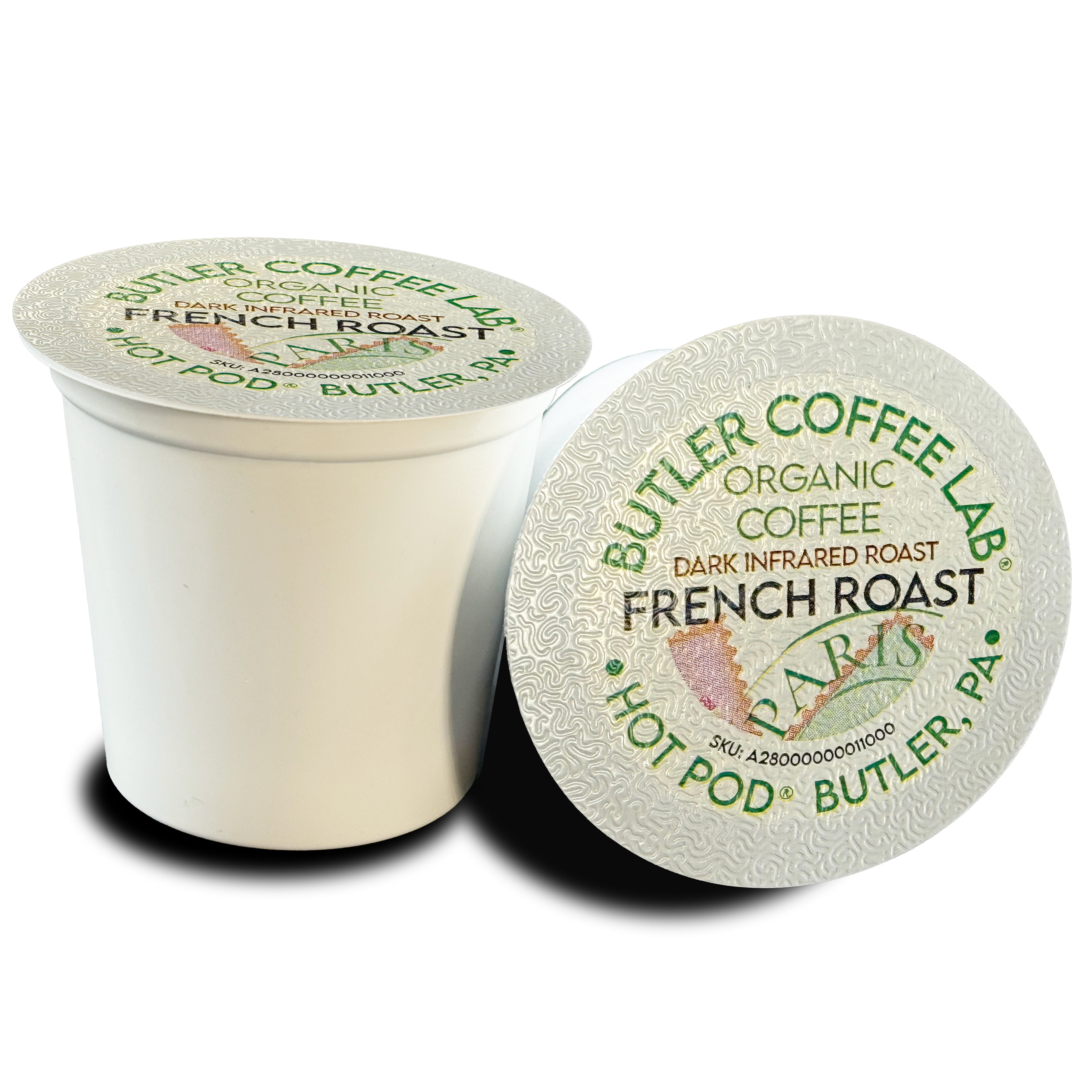 Organic French Roast Coffee - 12 Pod Box