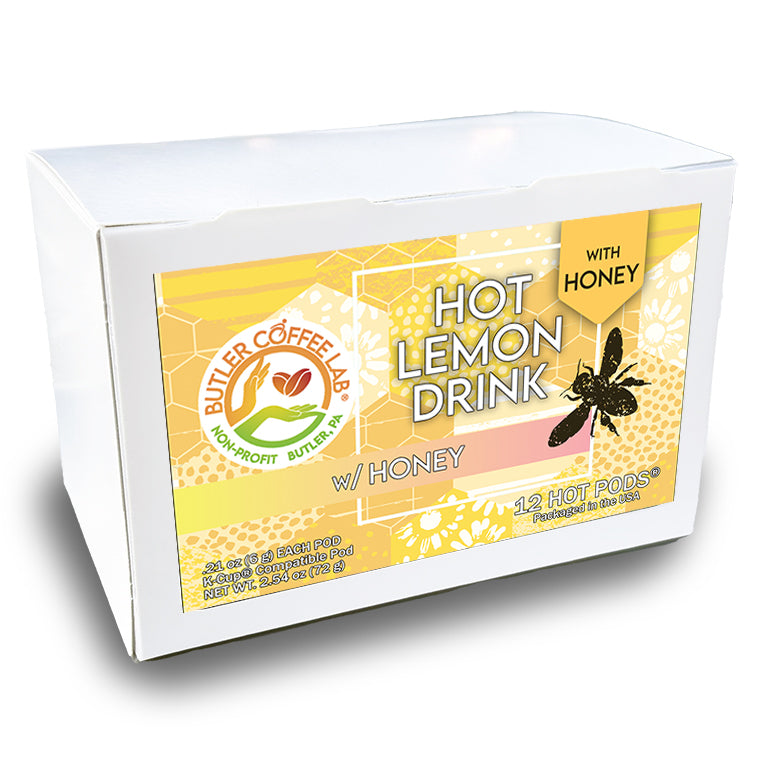 Hot Lemon Drink w/Honey - 12 Pod Box