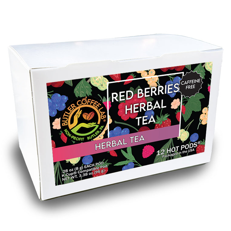 Red Berries Herbal Tea - 12 Pod Box