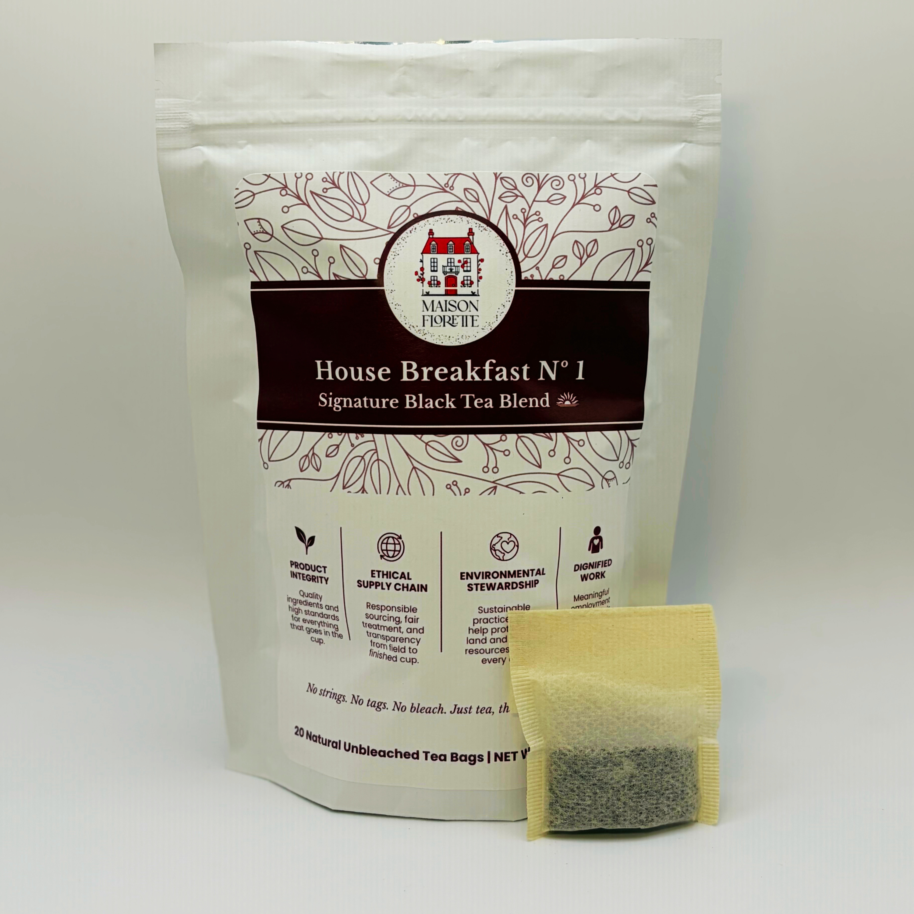 House Breakfast Nº 1 Signature Black Tea - 20 Natural Tea Bags