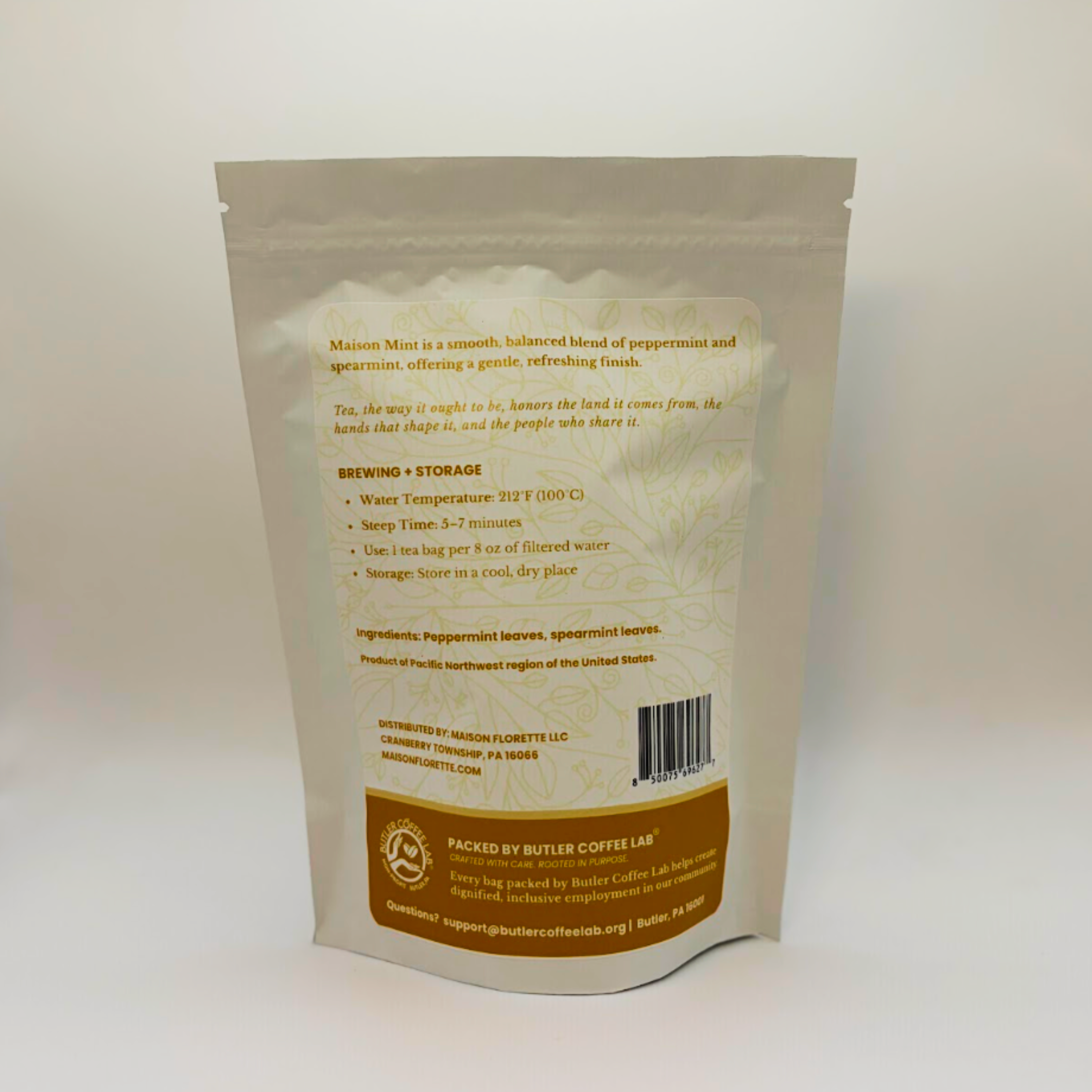 Maison Mint Signature Herbal Tea - 20 Natural Tea Bags