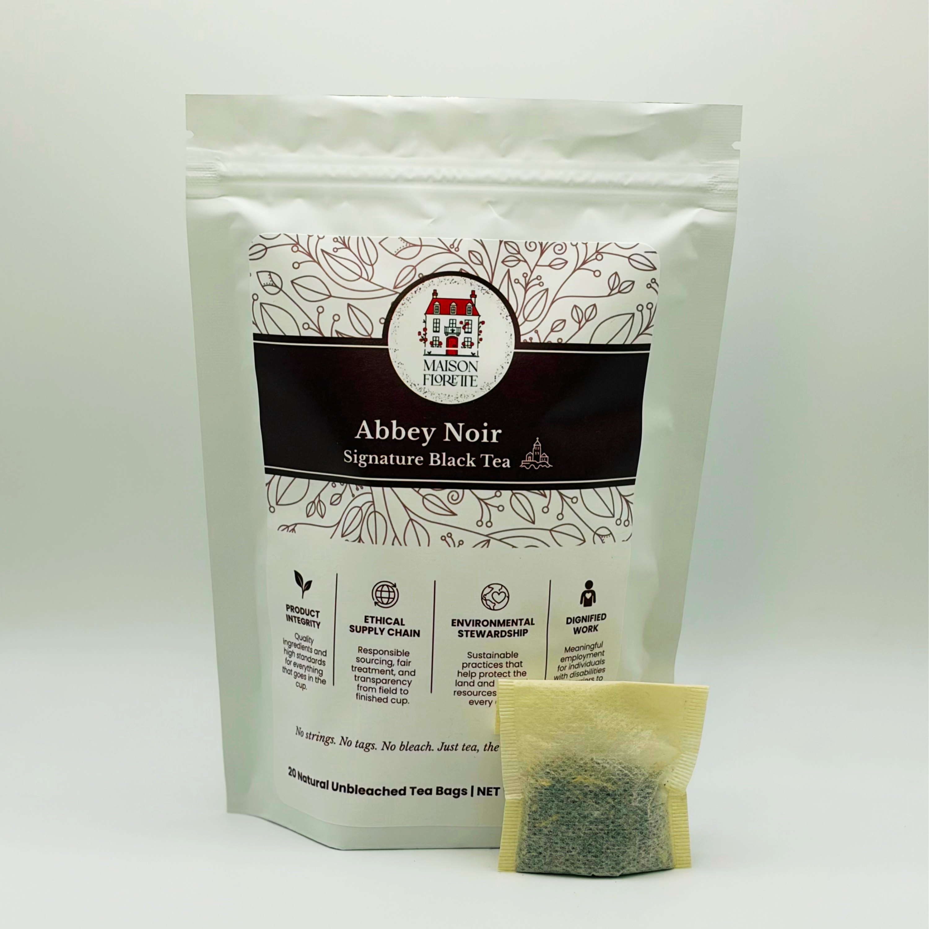 Abbey Noir Signature Black Tea - 20 Natural Tea Bags