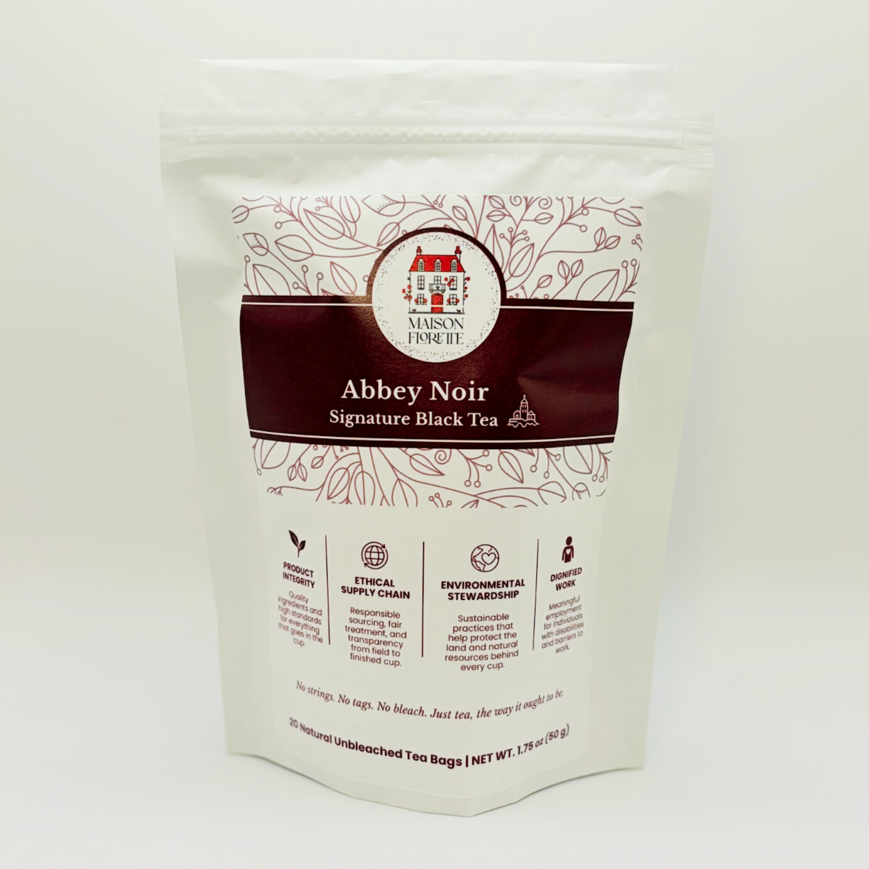 Abbey Noir Signature Black Tea - 20 Natural Tea Bags