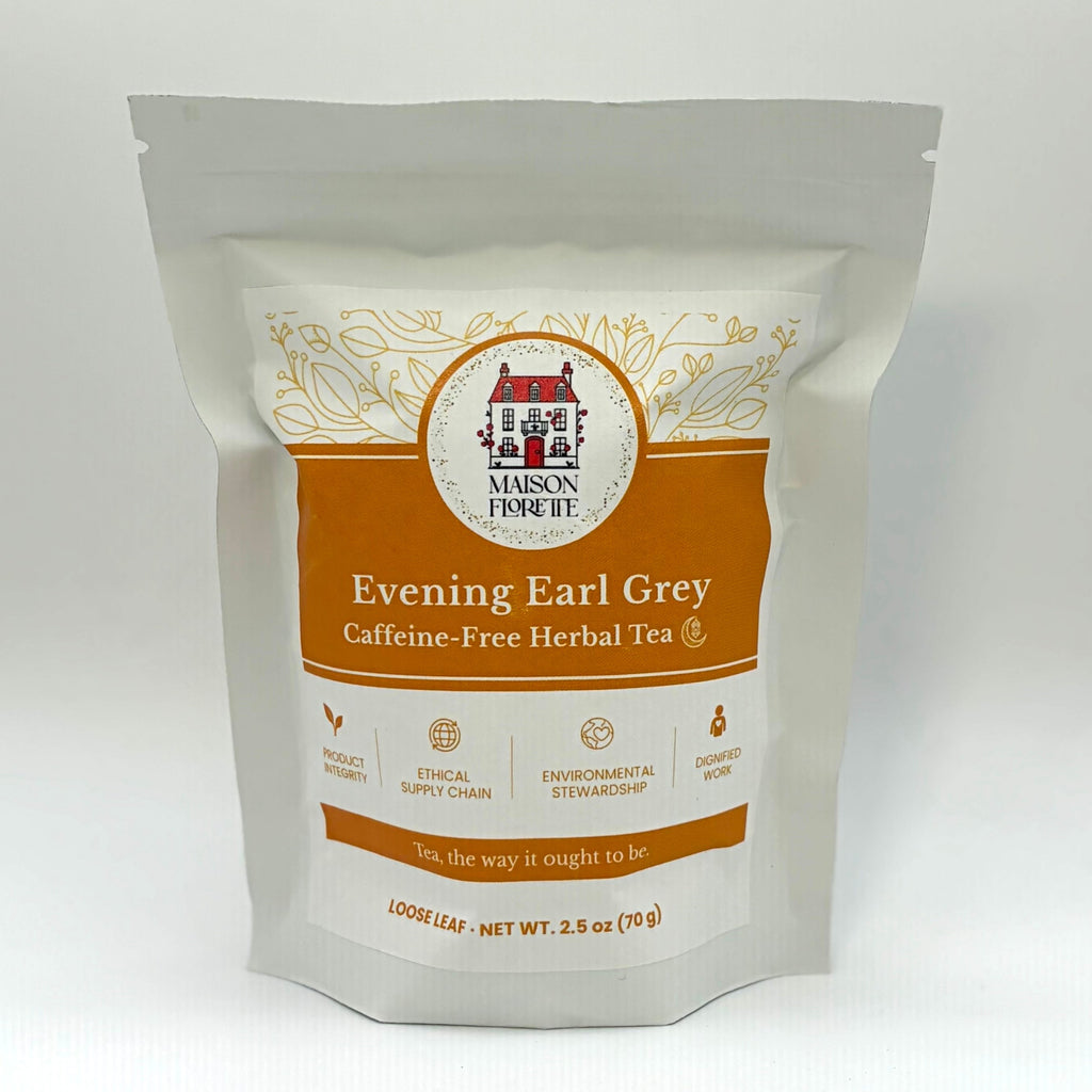 Evening Earl Grey Caffeine-Free Herbal Tea Loose Leaf