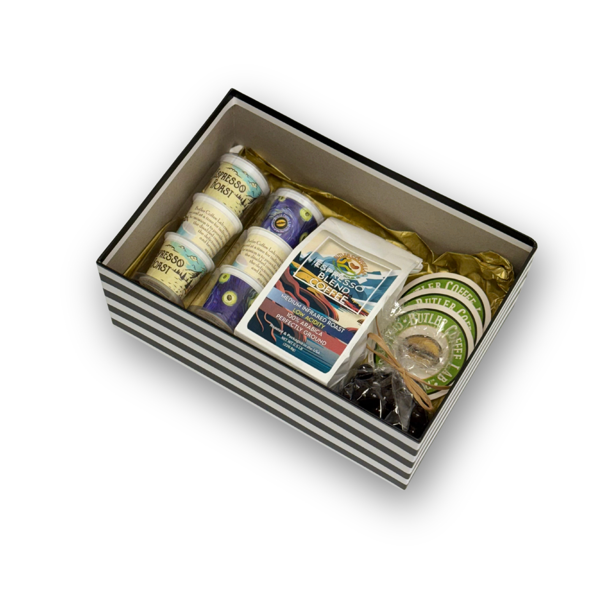Coffee Pods & Mini Bag Gifting Set