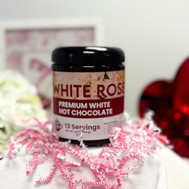 White Rose Hot Chocolate - 16 Ounce Container