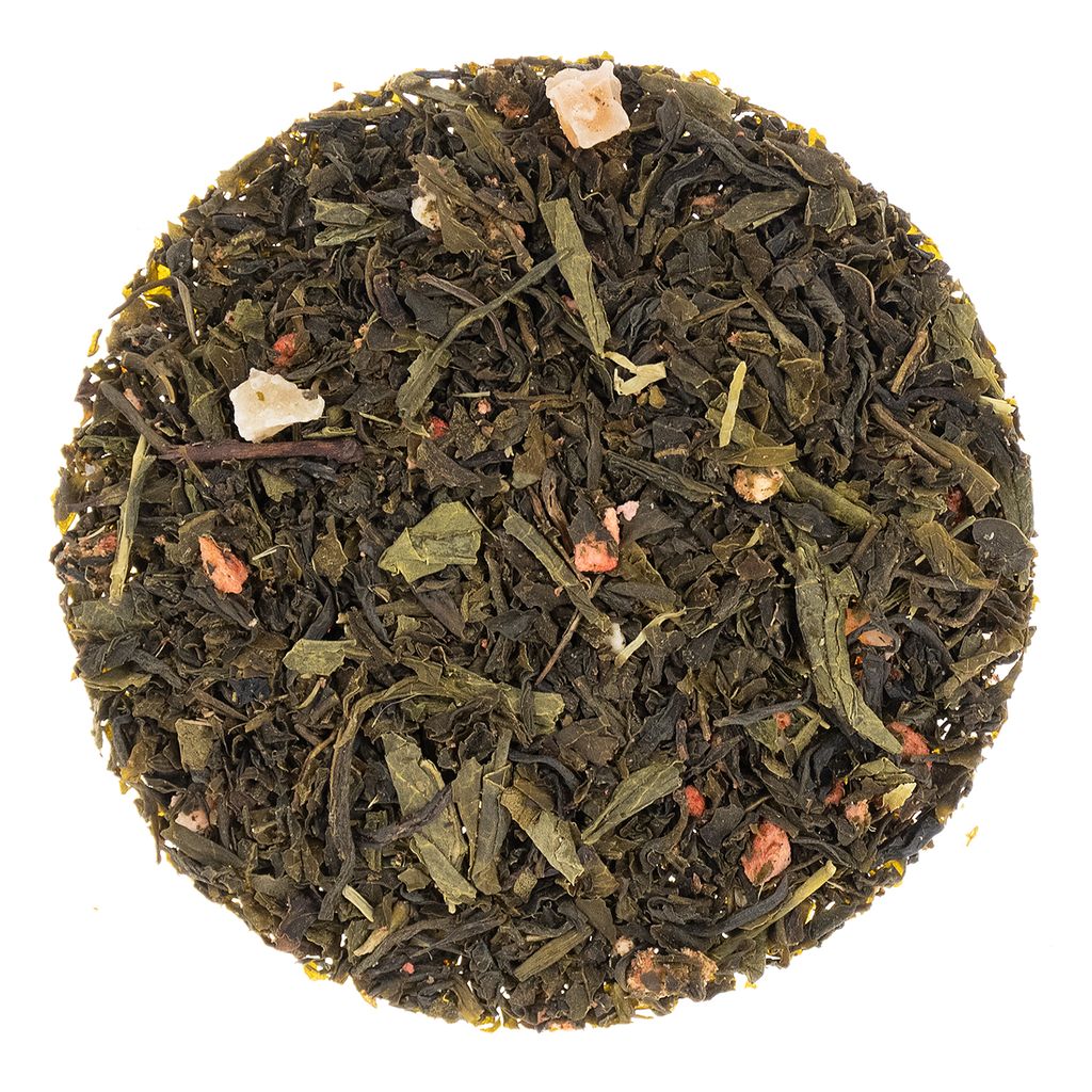 Strawberry Meadow Sencha Green Tea Pods – 12 Count