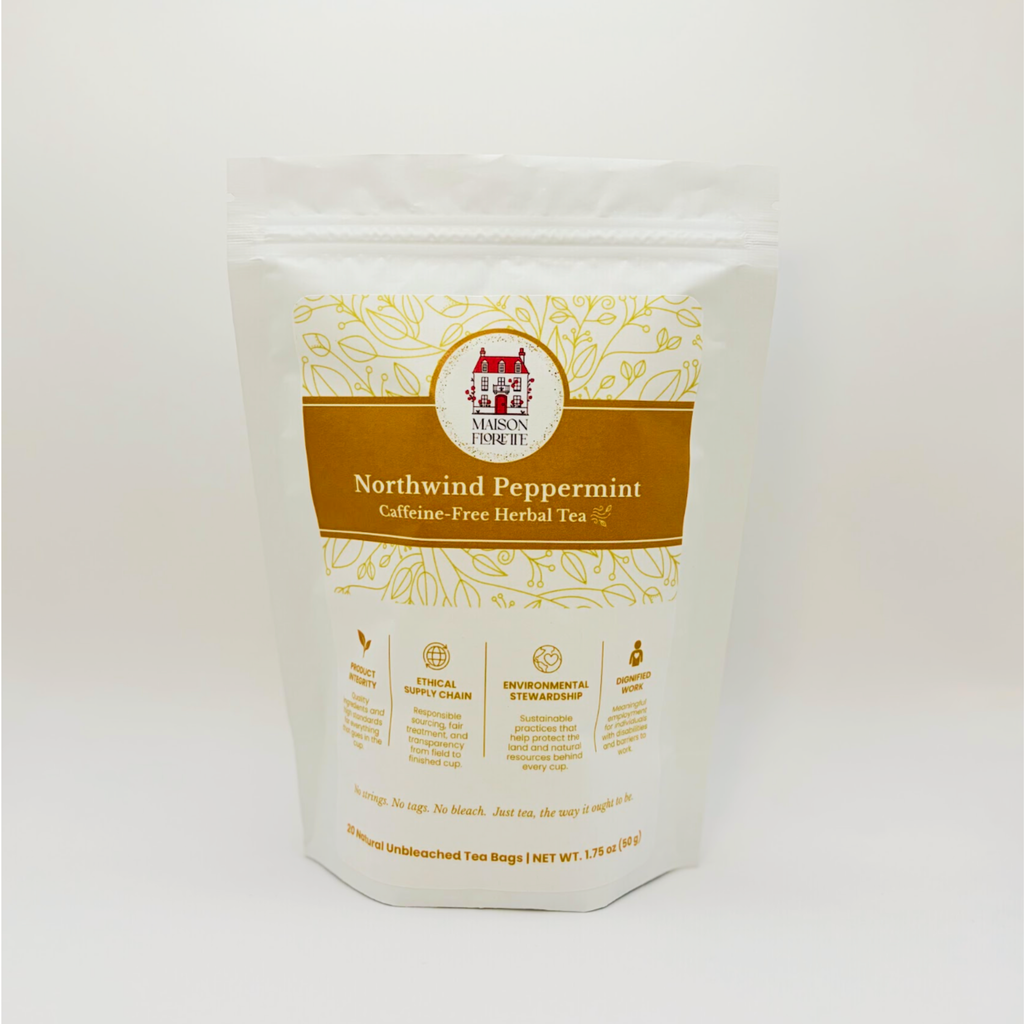 Northwind Peppermint Herbal Tea — 20 Natural Tea Bags