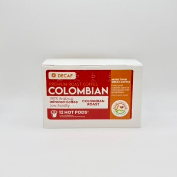 Decaf Colombian Coffee - 12 Pod Box