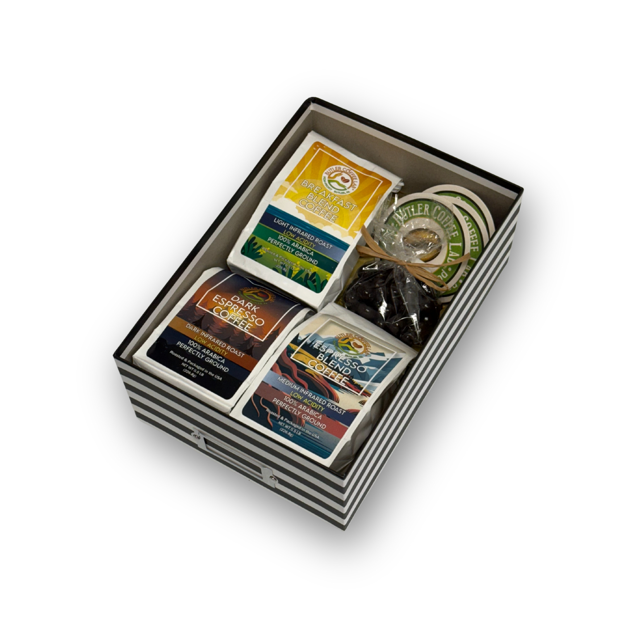 Coffee Sampler & Chocolate Gift Set