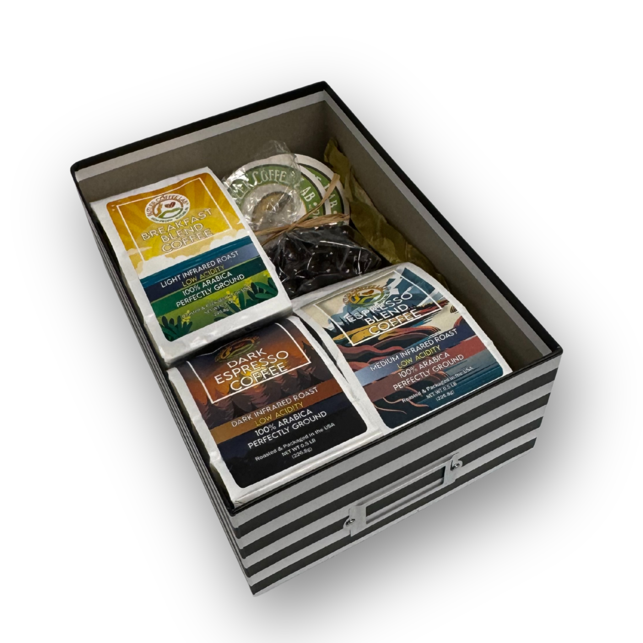 Coffee Sampler & Chocolate Gift Set