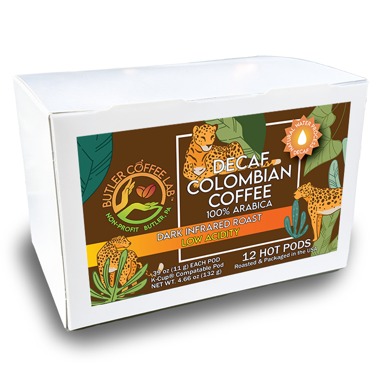 Decaf Columbian Coffee - 12 Pod Box
