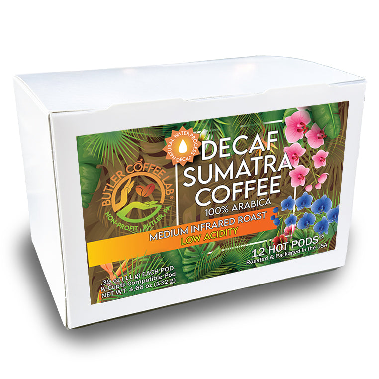 Decaf Sumatra Coffee - 12 Pod Box
