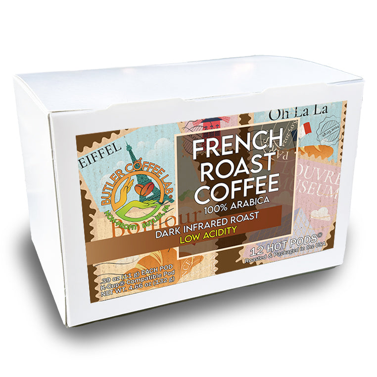 French Roast Coffee - 12 Pod Box