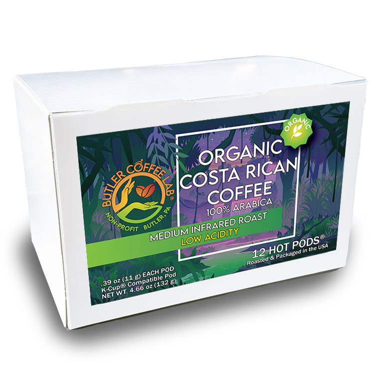 Organic Costa Rican Coffee - 12 Pod Box