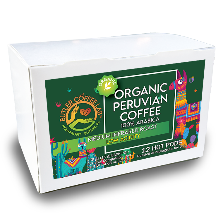 Organic Peruvian Coffee - 12 Pod Box – Butler Coffee Lab