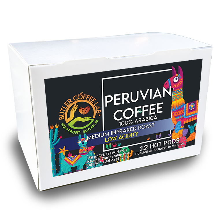 Peruvian Coffee - 12 Pod Box – Butler Coffee Lab