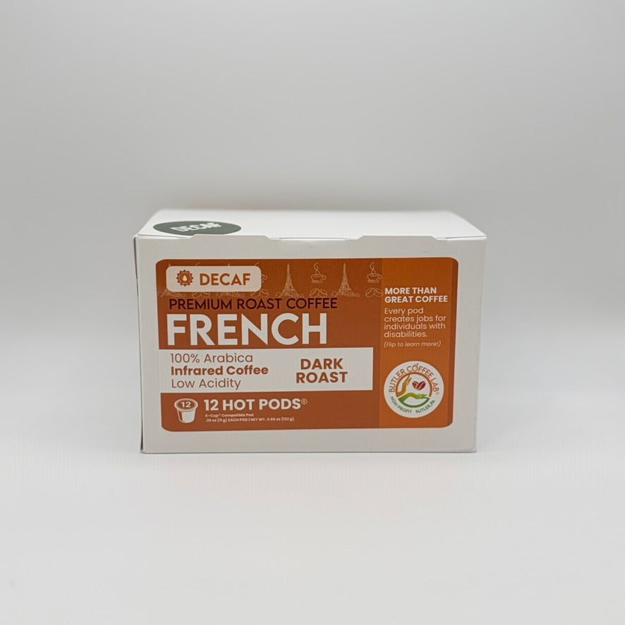 Decaf French Roast Coffee - 12 Pod Box