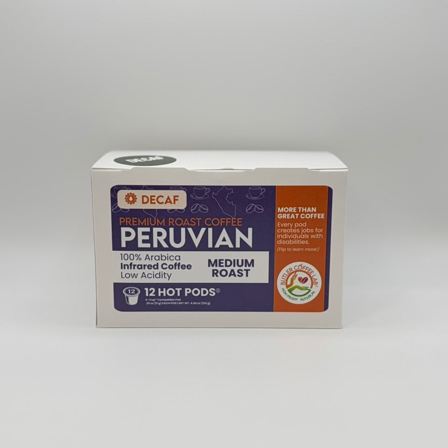 Decaf Peruvian Coffee - 12 Pod Box