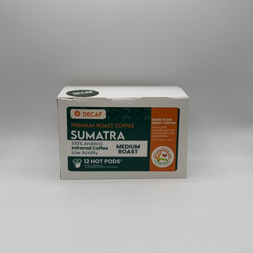 Decaf Sumatra Coffee - 12 Pod Box
