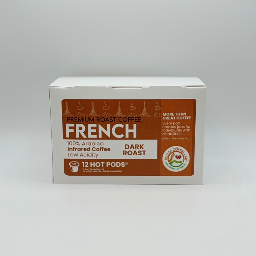 French Roast Coffee - 12 Pod Box