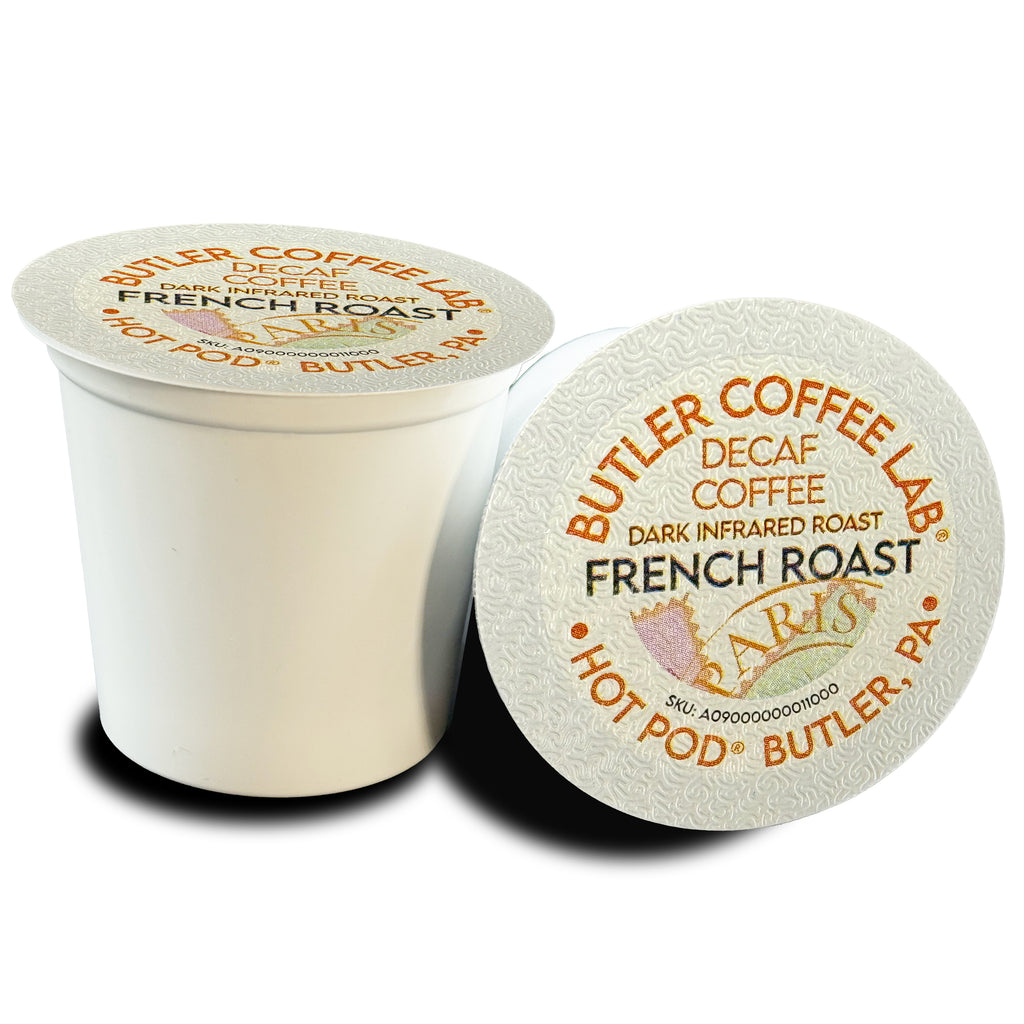 Butler Coffee Lab Decaf French Roast Coffee - 12 Pod Box – Butler Coffee Lab