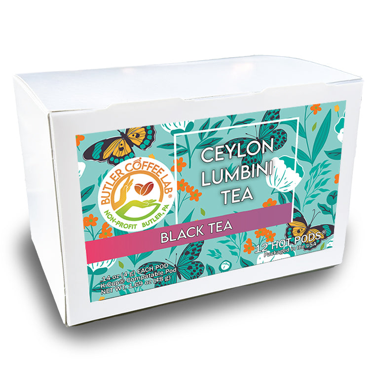 Ceylon Lumbini Black Tea - 12 Pod Box