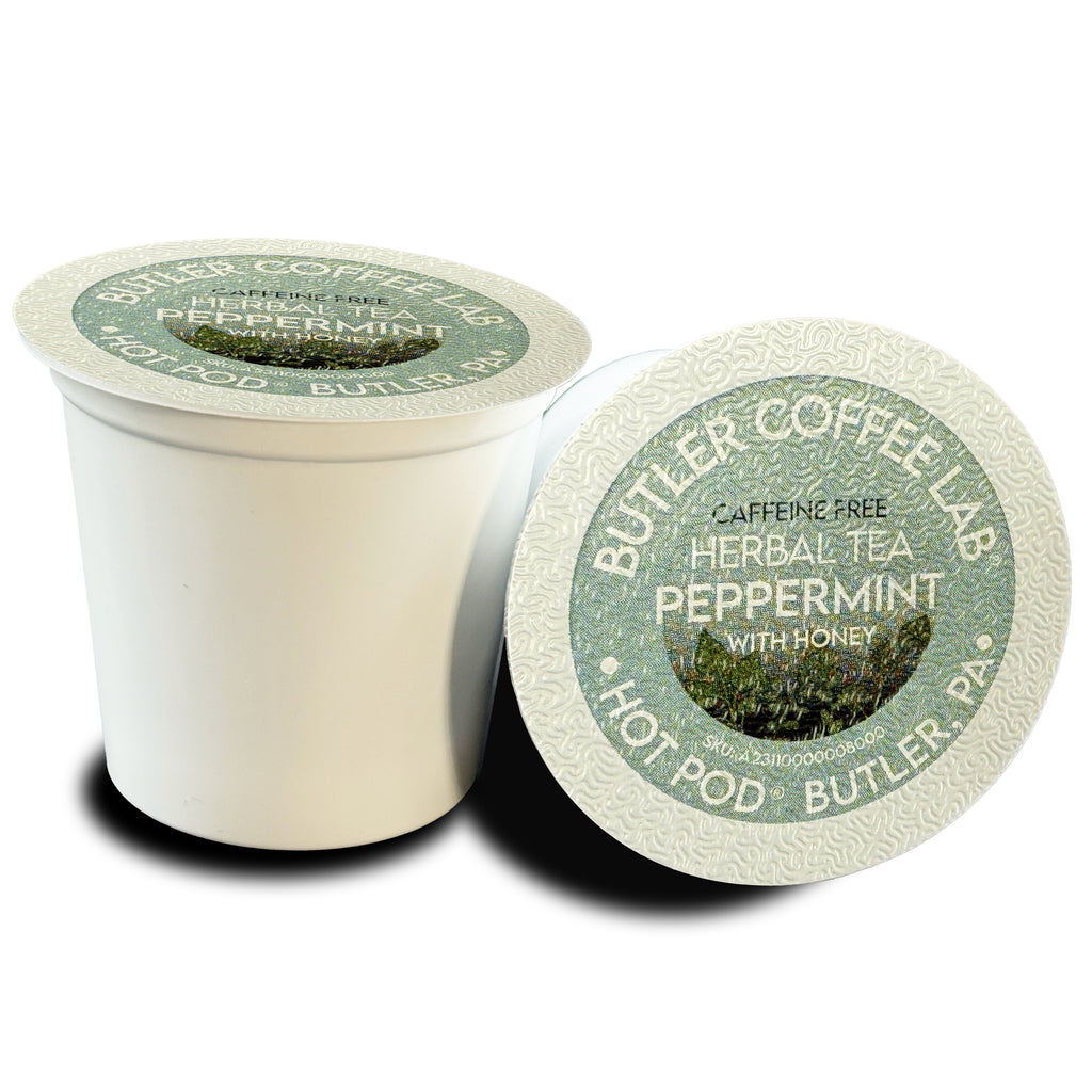 Peppermint Herbal Tea w/Honey - 12 Pod Box