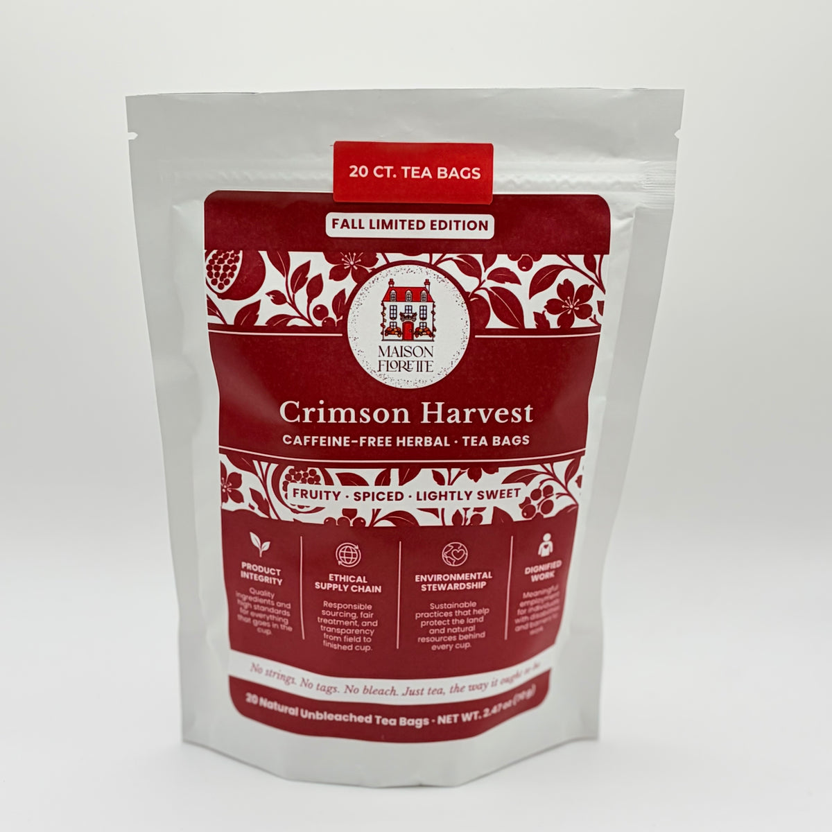 Crimson Harvest - 20 ct Tea Bag