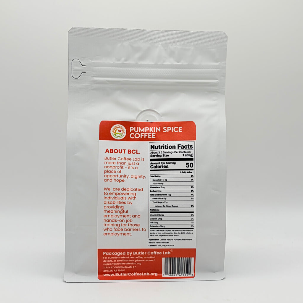 Pumpkin Spice Coffee – Medium Roast Ground Coffee | 8 oz