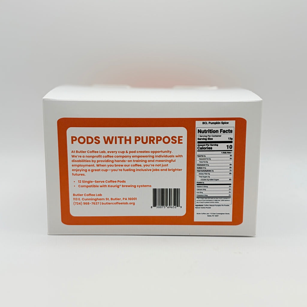 Pumpkin Spice Coffee Pods