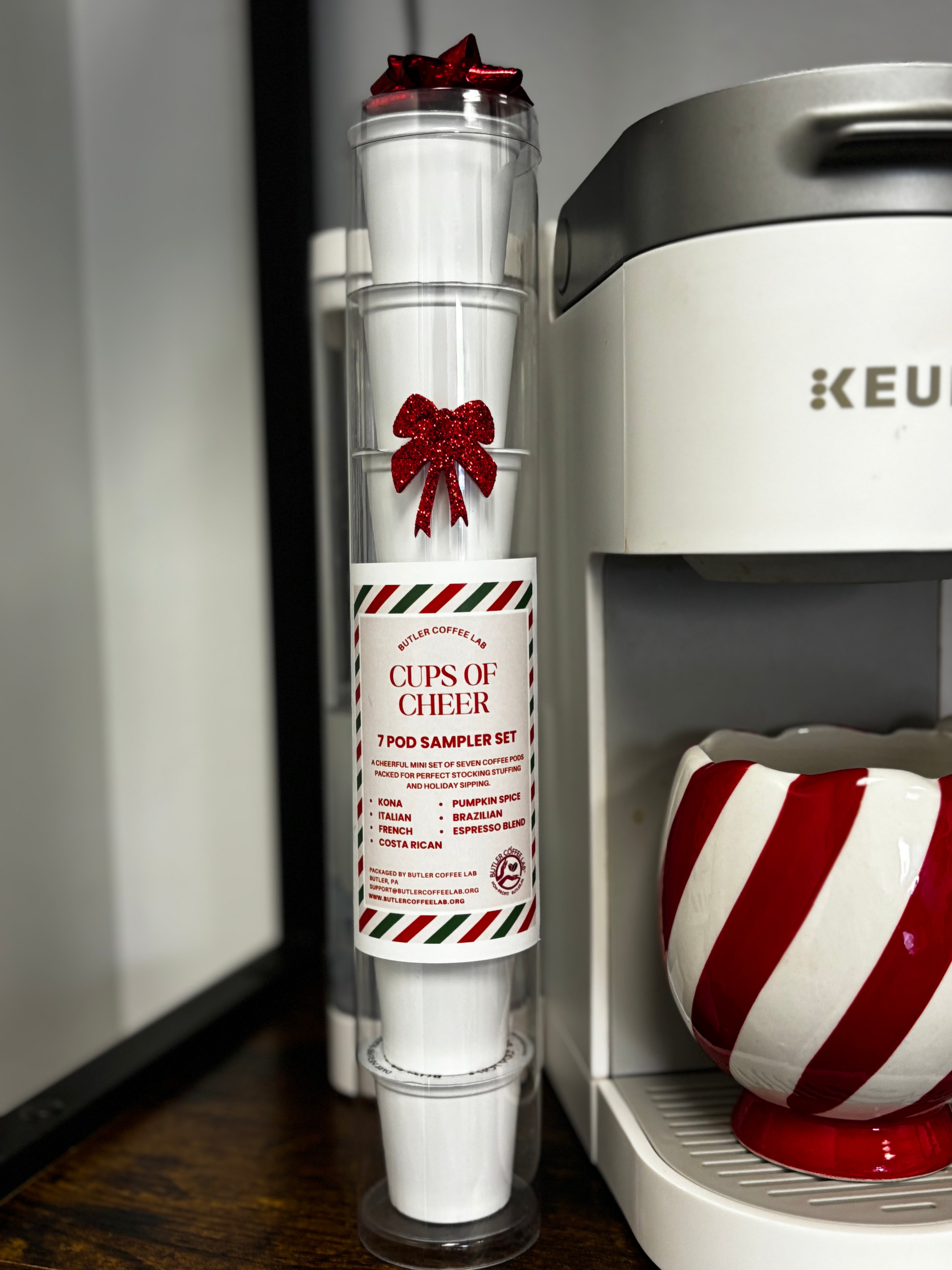 Cups of Cheer : Stocking Stuffers (7 pod variety sets)