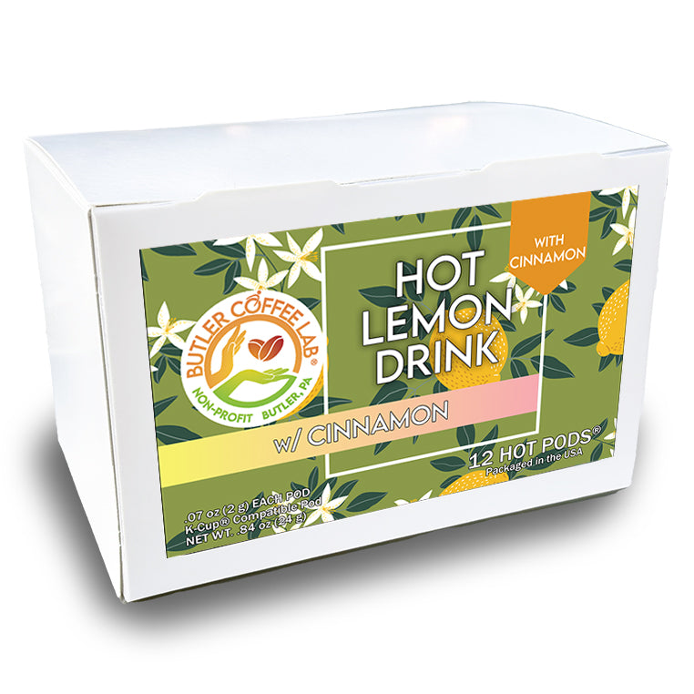 Hot Lemon Drink w/Cinnamon - 12 Pod Box