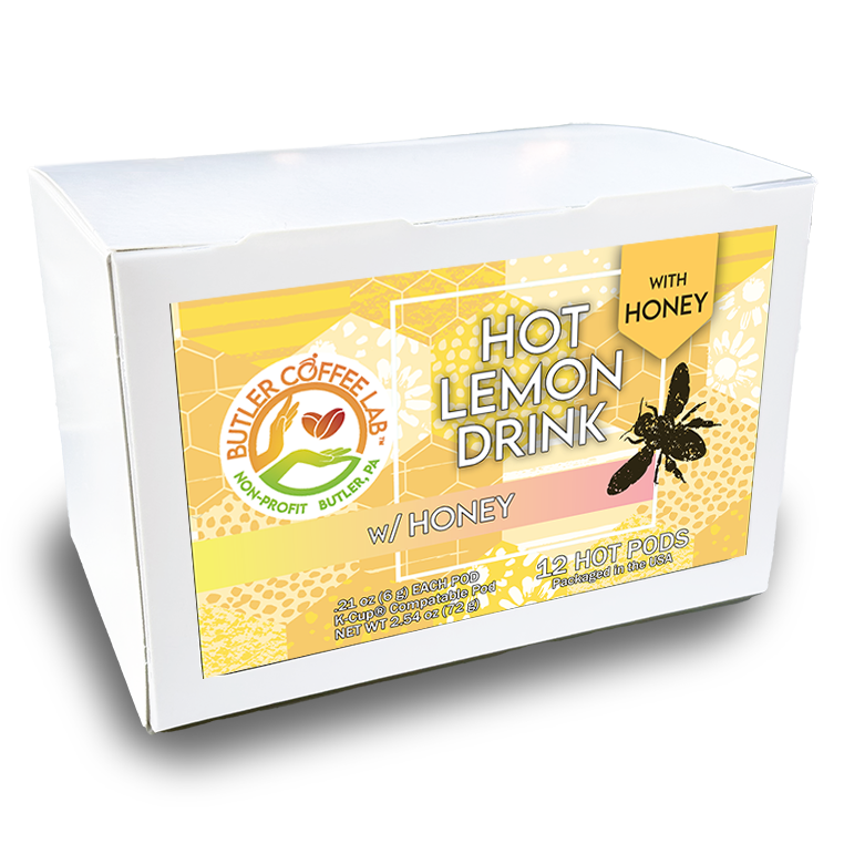 Hot Lemon Drink w/Honey - 12 Pod Box