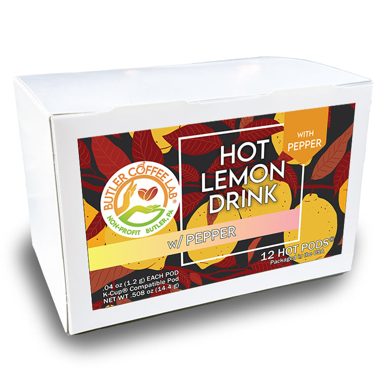 Hot Lemon Drink w/Pepper - 12 Pod Box