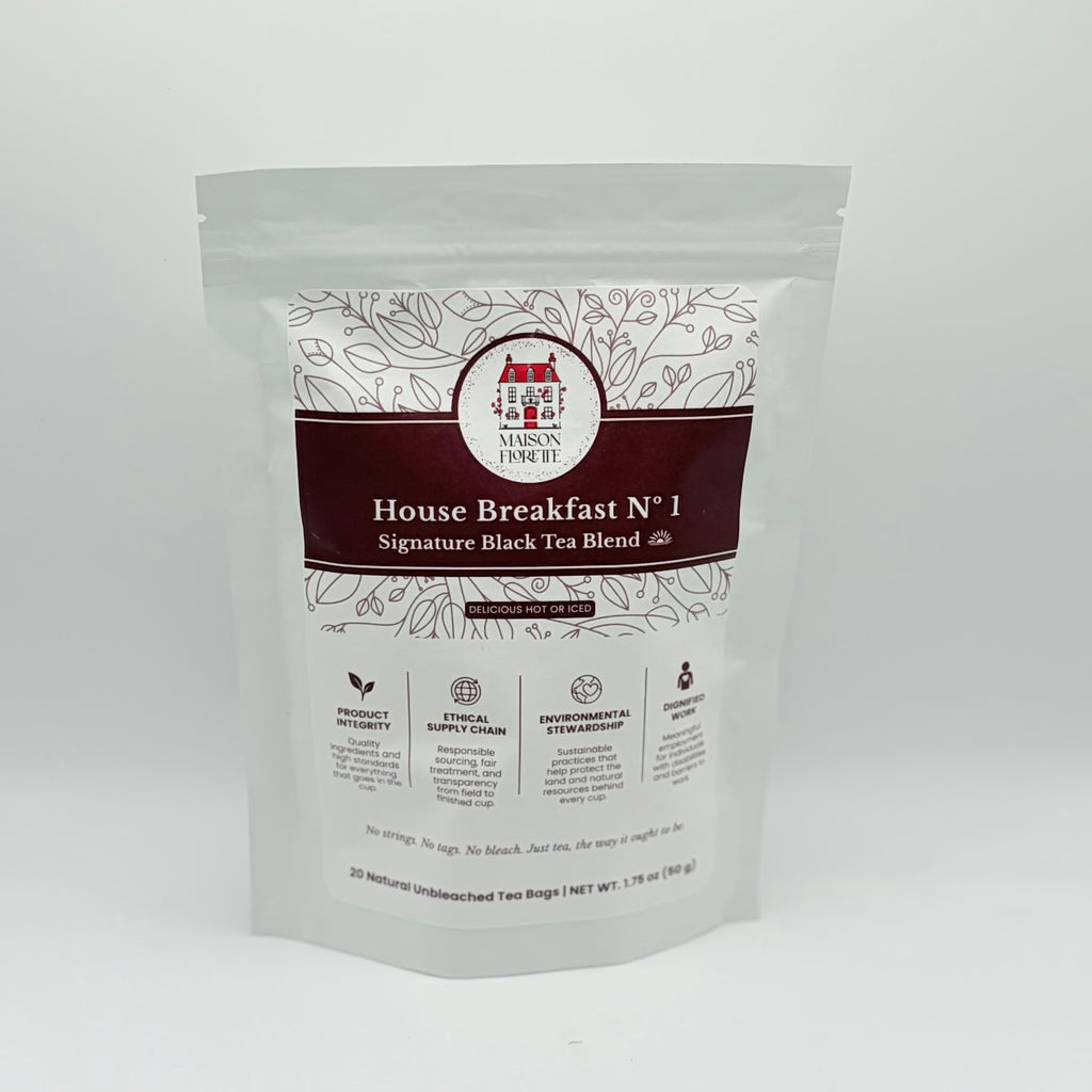 House Breakfast Nº 1 Signature Black Tea - 20 Natural Tea Bags