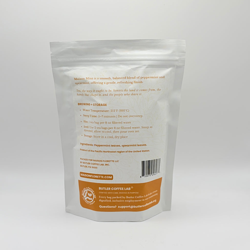 Maison Mint Signature Herbal Tea - 20 Natural Tea Bags