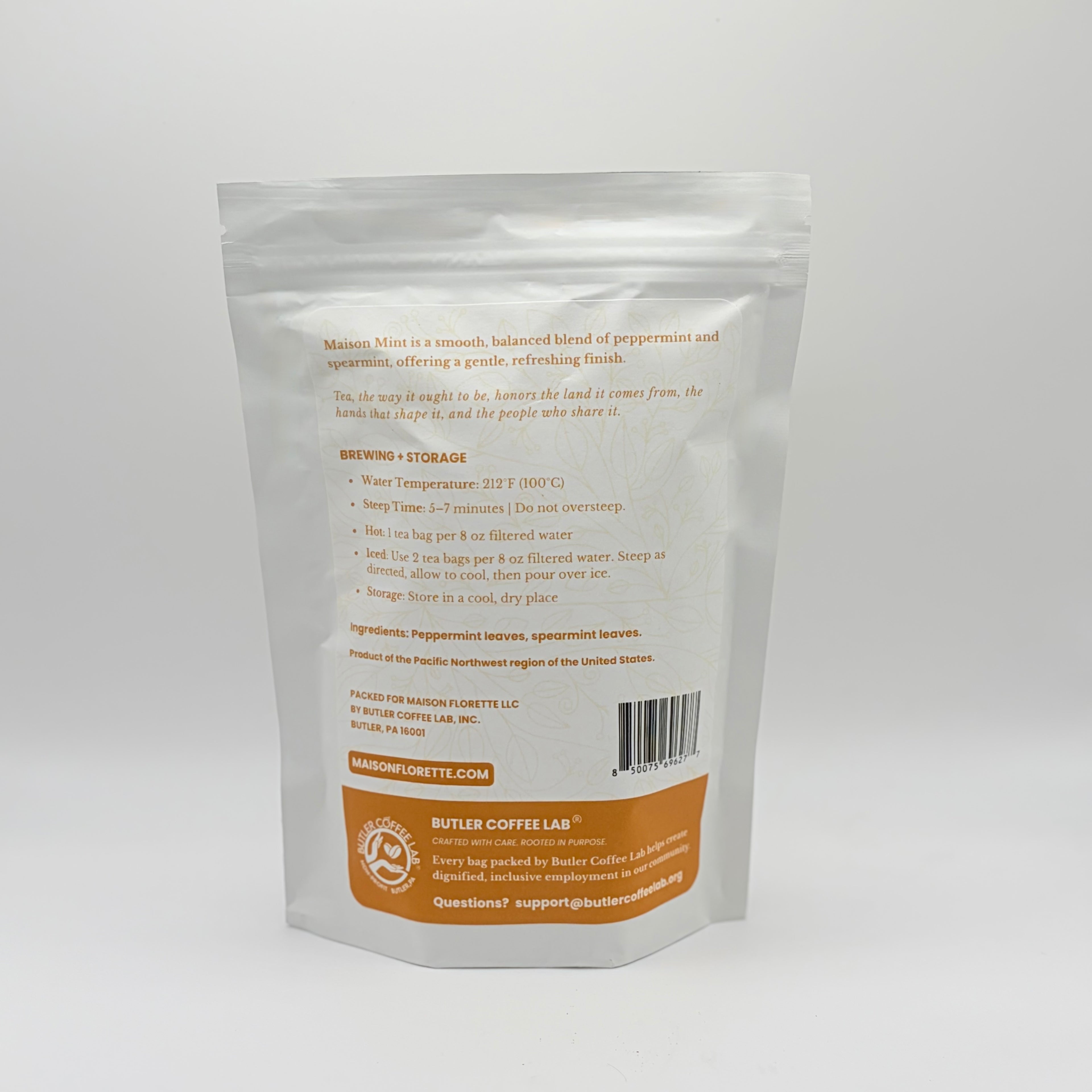Maison Mint Signature Herbal Tea - 20 Natural Tea Bags