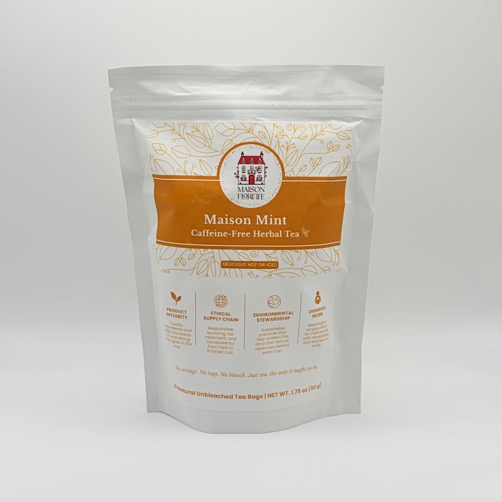 Maison Mint Signature Herbal Tea - 20 Natural Tea Bags