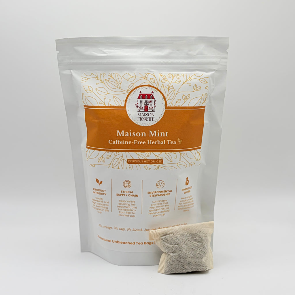 Maison Mint Signature Herbal Tea - 20 Natural Tea Bags