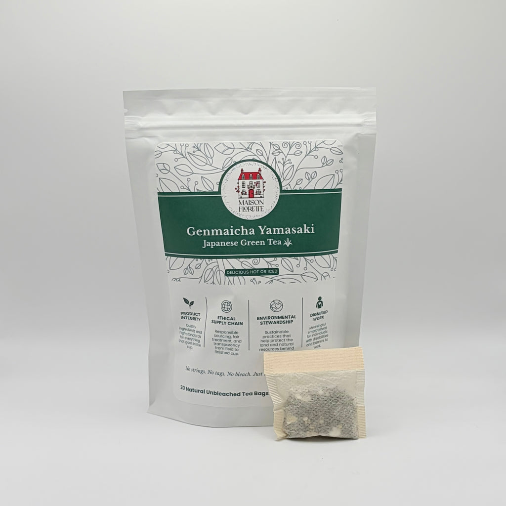 Genmaicha Yamasaki Japanese Green Tea - 20 Natural Tea Bags