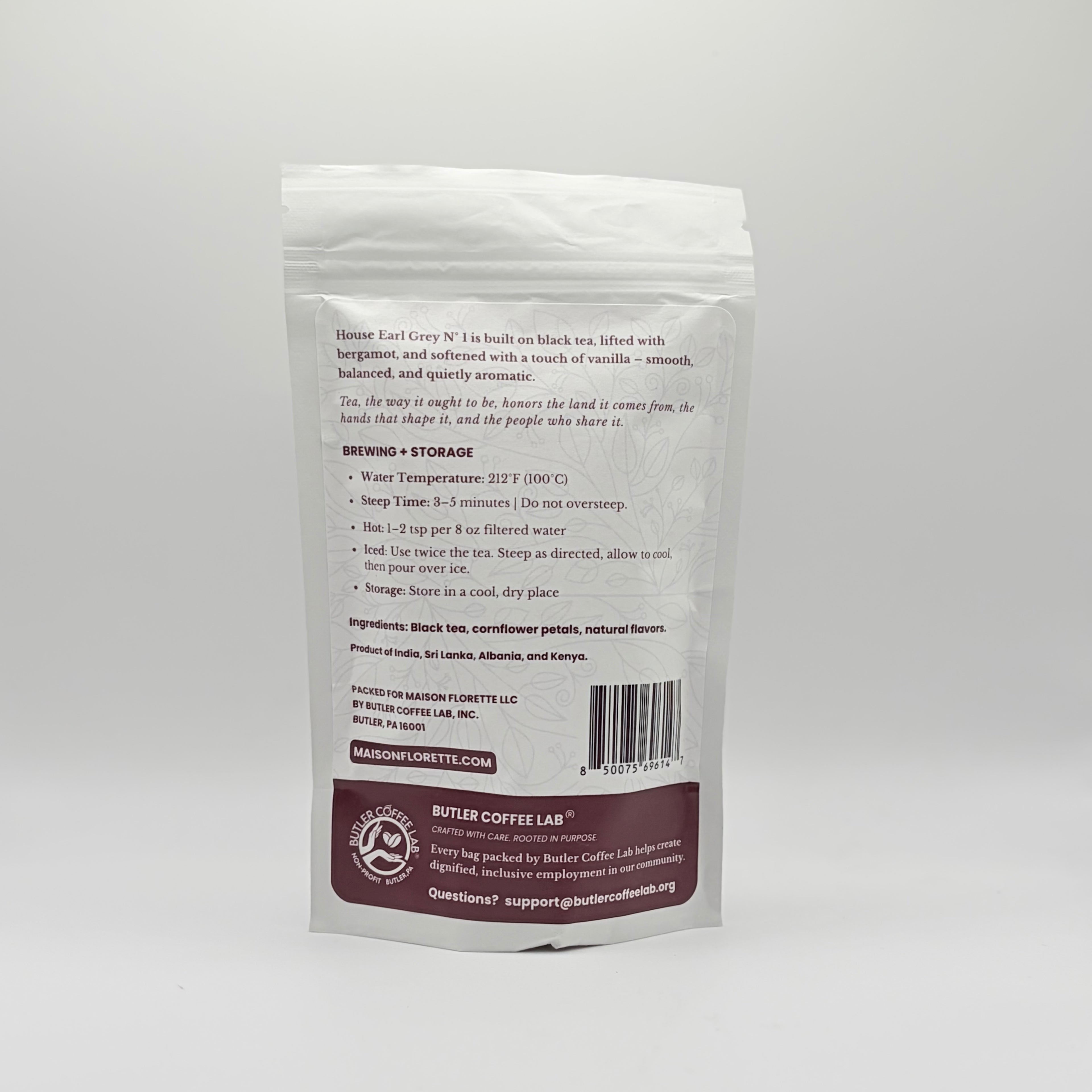 House Earl Grey Nº 1 Signature Black Tea - Loose Leaf