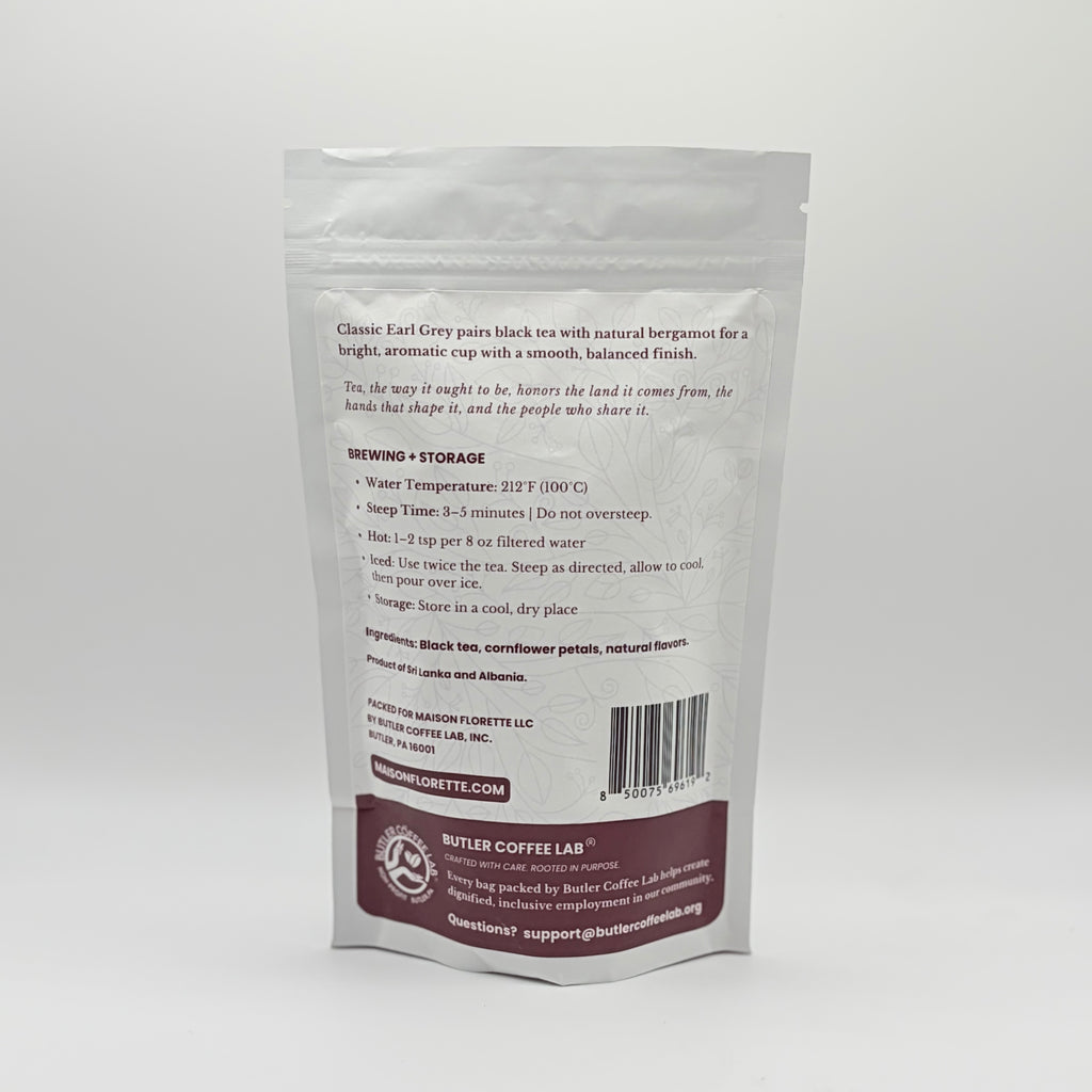 Classic Earl Grey Traditional Black Tea - Loose Leaf