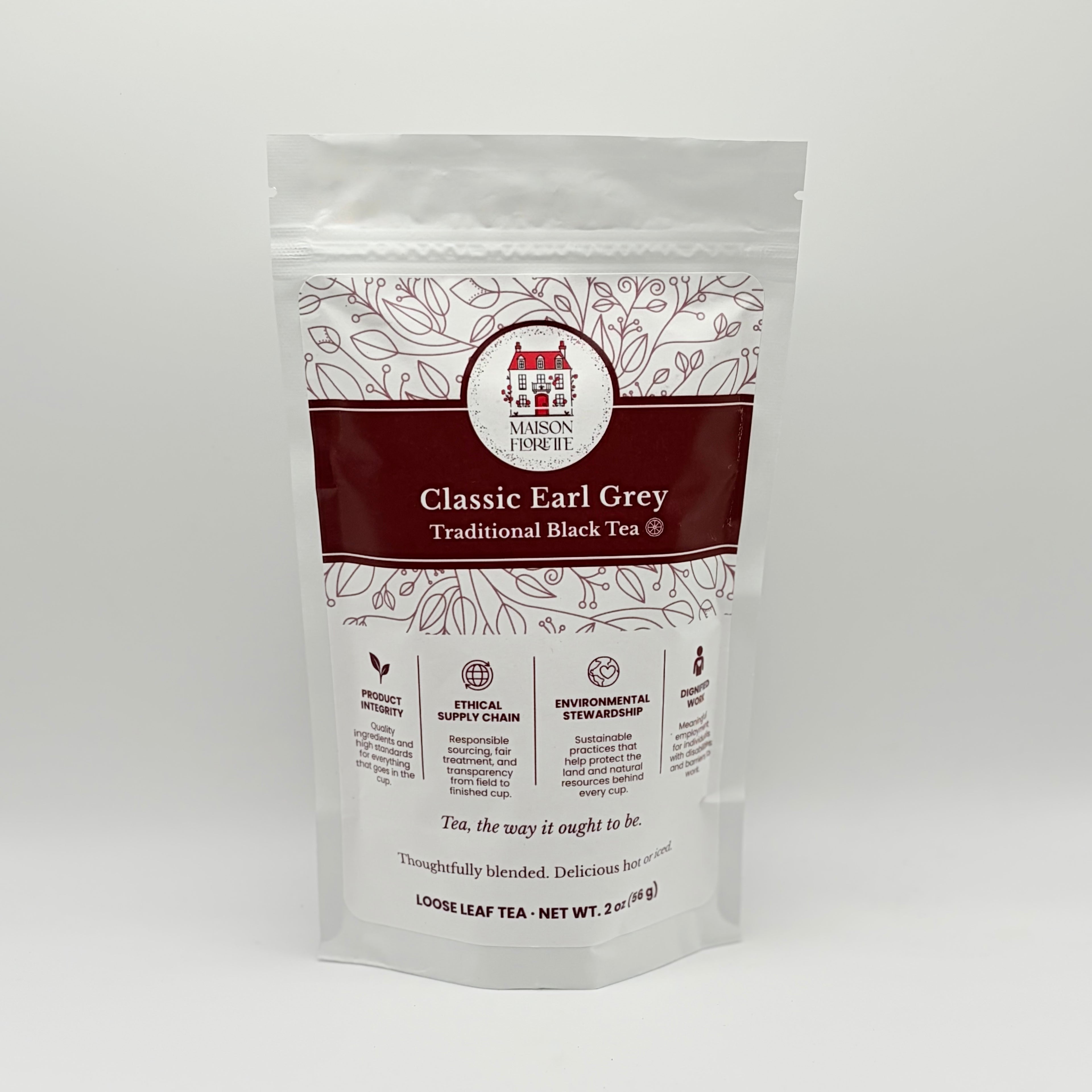 Classic Earl Grey Traditional Black Tea - Loose Leaf