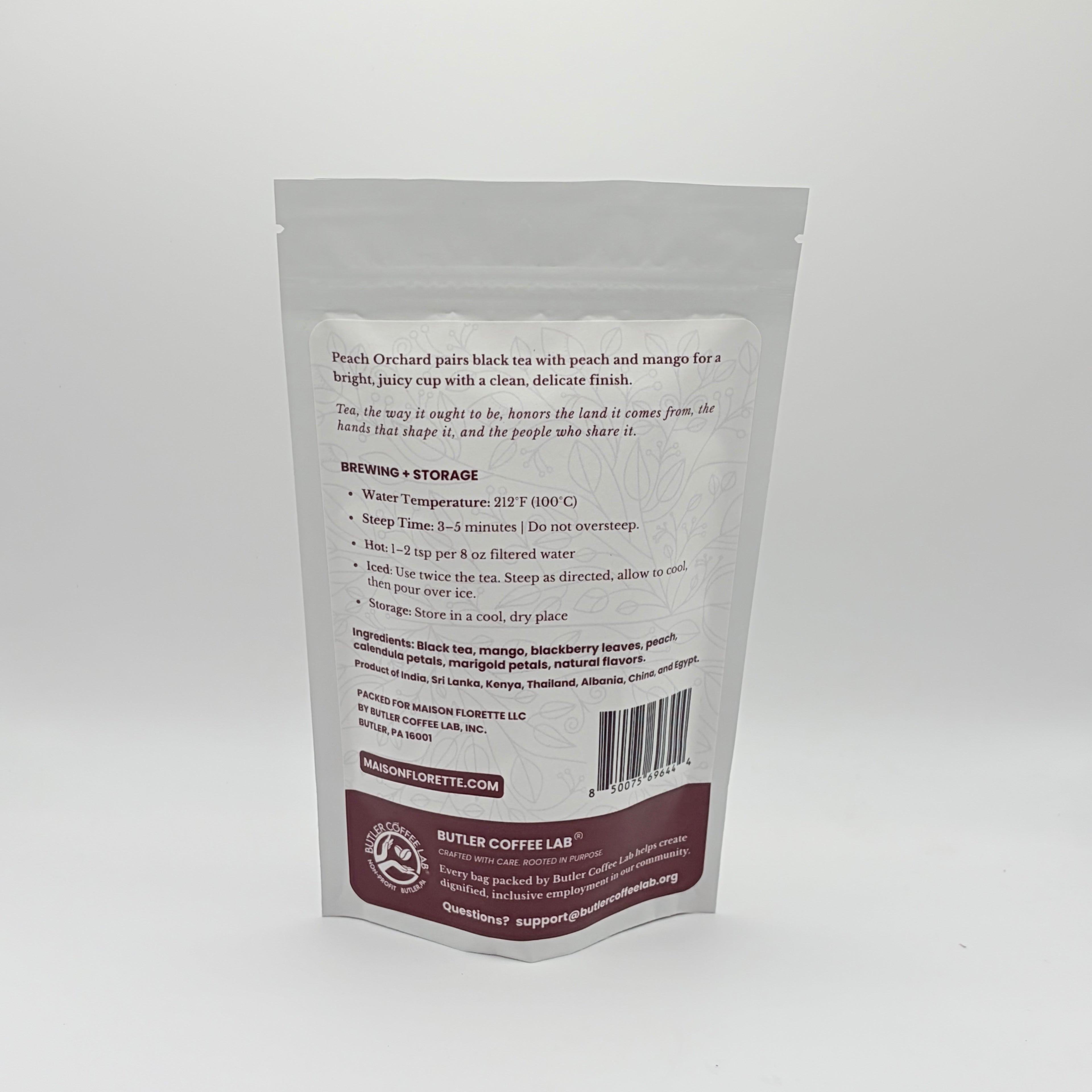 Peach Orchard Traditional Black Tea - Loose Leaf