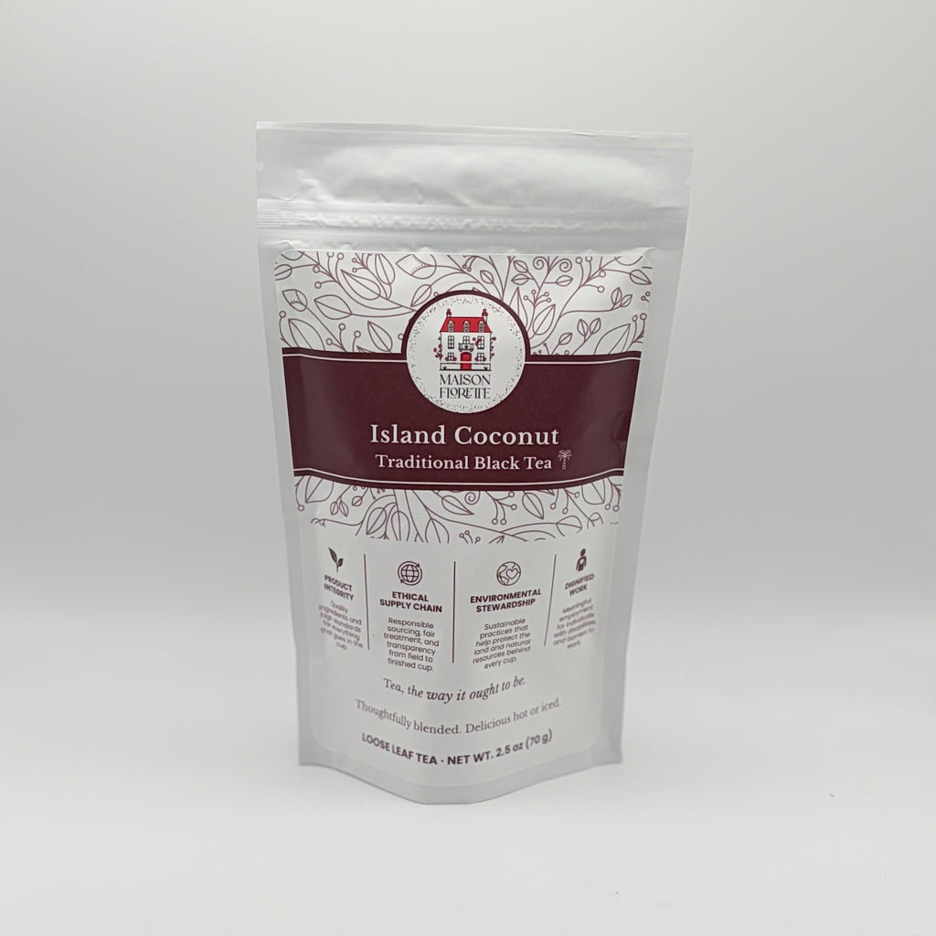 Island Coconut Traditional Black Tea - Loose Leaf