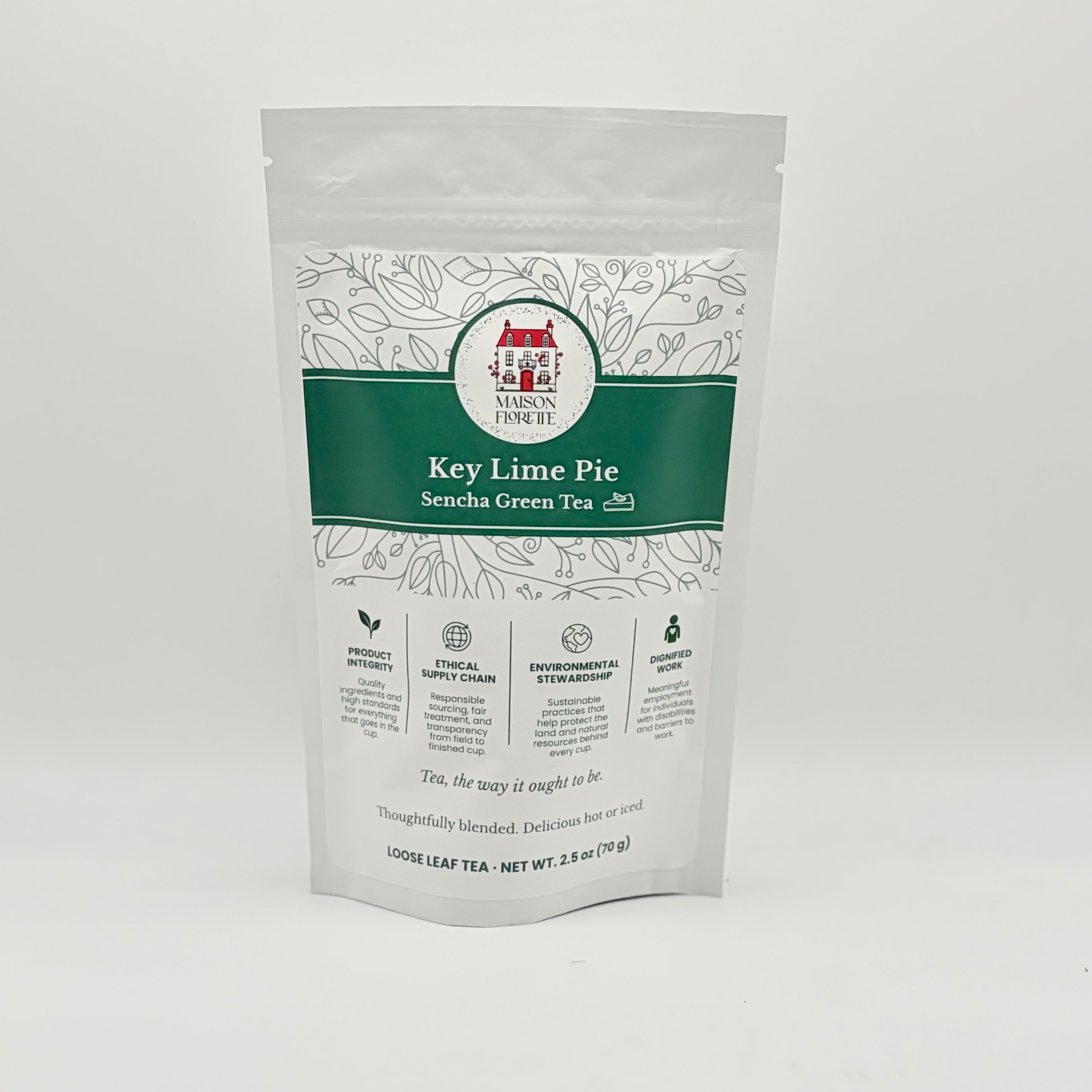 Key Lime Pie Sencha Green Tea - Loose Leaf